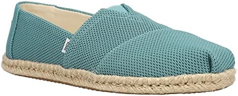 TOMS Women's Alpargata Rope Loafer Flat, Mineral Blue, 9.5 | Image 1