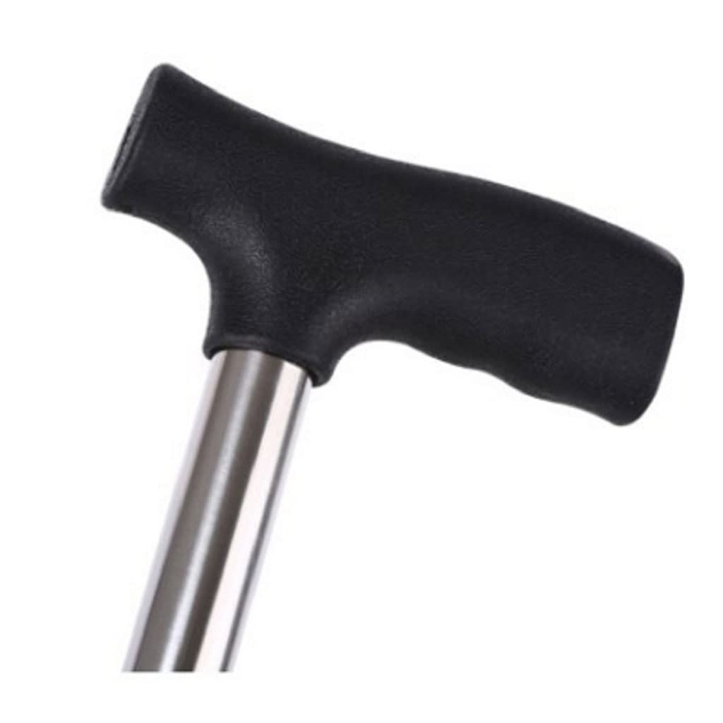 Bastón para caminar para hombre/mujer, muletas ajustables de acero inoxidable de 8 velocidades, muletas retráctiles portátiles para personas mayores, ayudas para la movilidad y la vida diaria Star of