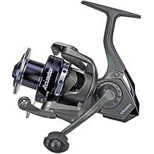 Okuma Acuador 4BB Steel Drive Lightweight Freshwater Spinning Reel, ACU-3000A, Black