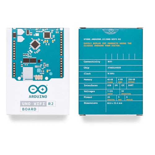 Image of Robodo Arduino UNO WiFi REV2 ABX00021- ATmega4809 Microcontroller