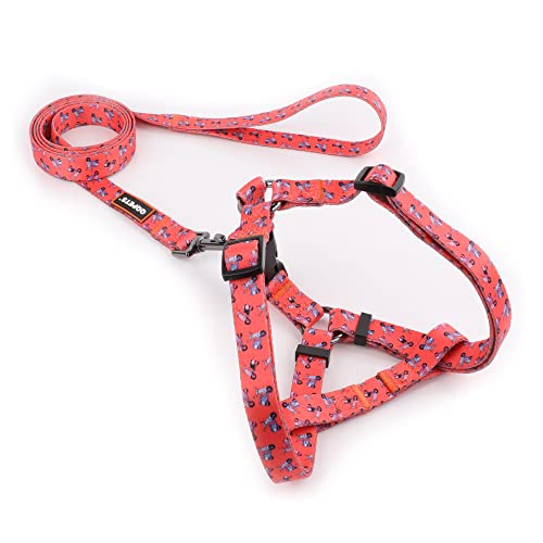No Pull Dog Harness Breathable Adjustable Comfort,Walking Training Assistance Chest,with Strong Handle Front Clip Harness - Image 2
