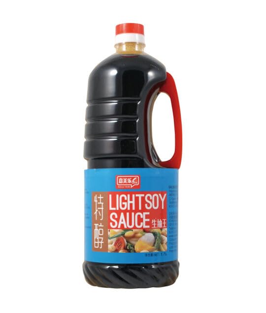 Salsa di Soia Chiara, Ideale per Cucina Asiatica, Formato Famiglia, 1.7L