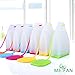 ME.FAN Silicone Reusable Tea Bag Candy Silicone Tea Infuser Strainer Set - Genuine Premium Loose Leaf Infuser Set In Bright Colors (6 Set) - Best Gift in Home Or Offices
