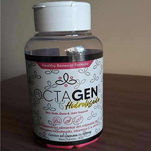 Colágeno Hidrolisado Natural OctaGen 60 Cápsulas