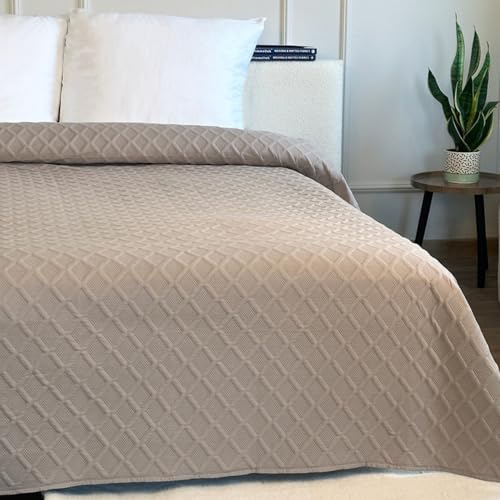 Euromat Tagesdecke Steppdecke Bettüberwurf (Ohne Kissenbezüge) Größe:...