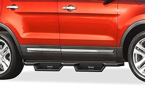 Estribos Laterales APS de Acero Inox Compatible Ford Explorer