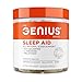 Genius Sleep AID – Smart Sleeping Pills & Adrenal Fatigue Supplement, Natural Stress, Anxiety & Insomnia Relief - Relaxation Enhancer and Mood Support w/Inositol, L-Theanine & Glycine – 40 Capsules