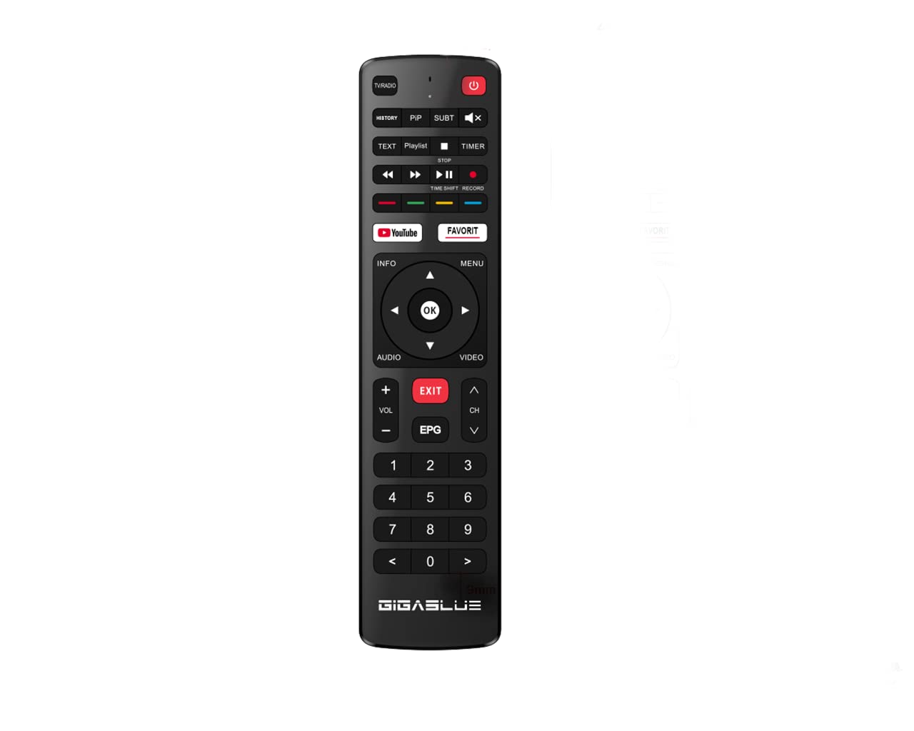 GigaBlue Remote Control Universal 4K PRO-BT