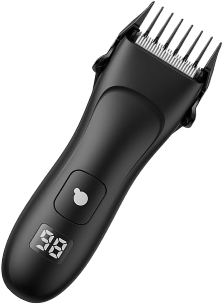 USB Rechargeable Men's Hair Clipper Body Hair Trimmer Ceramic Blade Multipurpose for Beard Mustache Groin for Bathroom