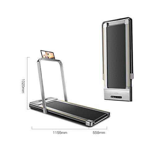 Image of Foldable Treadmill,Simple Small Silent Fan Indoor Treadmill,Embedded Tablet Phone Holder,Walking Treadmill for Home and Office