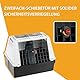 Ferplast Hundebox Auto, Atlas CAR 80 SE, Ablagefach, Doppelte Schiebeöffnung mit Sicherheitshaken L 82 x W 51 x H 61 cm – Max 20 kg