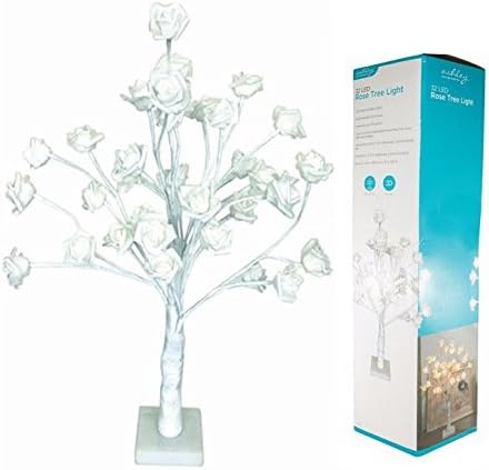 32 LED Lovely ROSE TREE Decorative WARM WHITE LIGHT