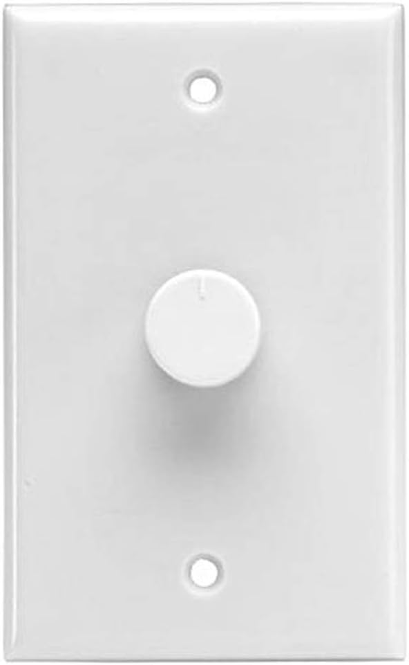 M&S Systems Monaural Volume Control, White (MVC1)