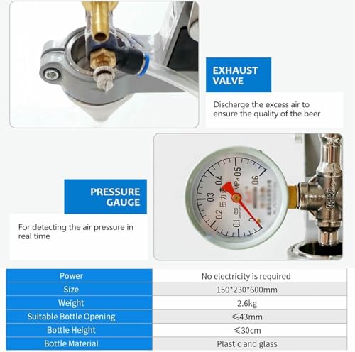 Evita la espuma al embotellar cerveza con esta llenadora manual 3