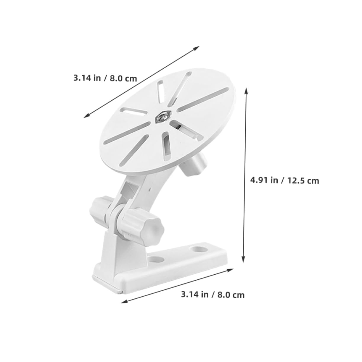 Balacoo 2pcs Camera Bracket Camera Mount Wall Mount Security Camera Holder Wall Ceiling Mount Camera Wall Mounting Bracket Security Camera Wall Mount Holder Camera Wall Stand White