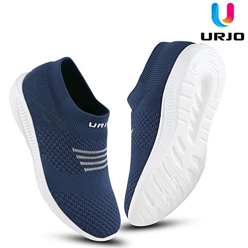 Image of URJO Cotton Women's Lightweight Sports Shoes | Ultra-Flexible Breathable & Perfect for Running, Walking & Gym Shoes Women