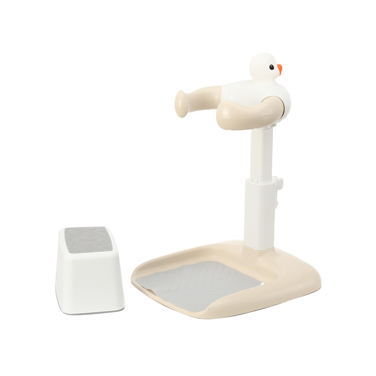 Supporto per Vasca Da Bagno per Bambini, Torre da Bagno Regolabile, Sedia da Bagnetto Regolabile in Altezza per Bambini da 6 Mesi a 4 Anni, per Cambiare Vestiti, Supporto Doccia