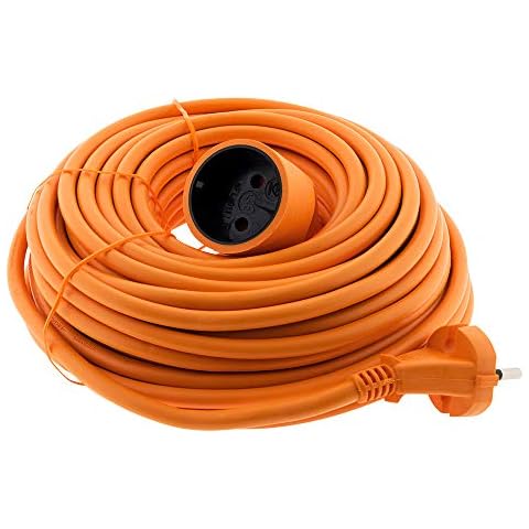 Prolongateur 16A HO5VV-F 2x1.5 Orange 20m Cover