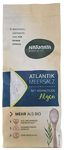Naturata Atlantik Meersalz, mit jodhaltigen Bio Algen (2 x 500 gr) Cover