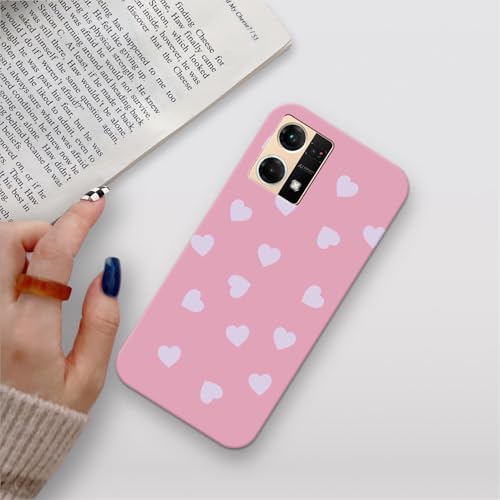 Image of COLORflow Back Cover Compatible with Oppo F21 Pro 4G / F21s Pro 4G | Heart Celestial Color Customized Back Cover Compatible with Oppo F21 Pro 4G / F21s Pro 4G