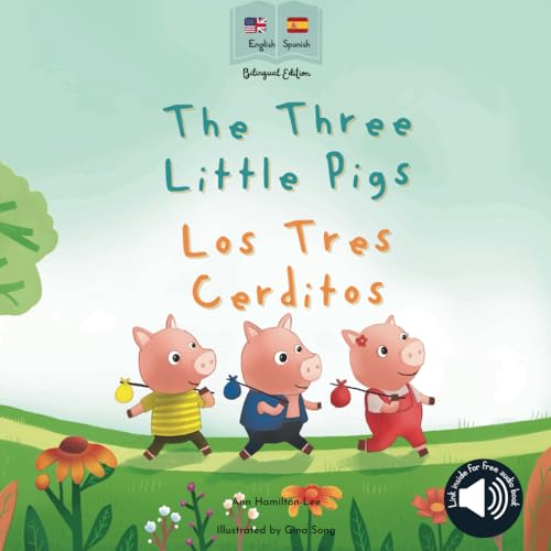 Image of The Three Little Pigs | Los Tres Cerditos: Bilingual Spanish & English book for children (Bilingual Spanish fairy tales)
