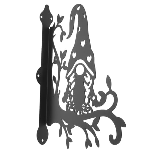 Soporte metálico negro para macetas resistente para decoración 2