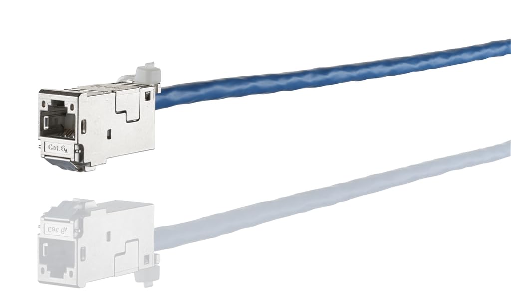 METZ CONNECT E-DAT modul Cat.6A 8(8) Buchse, (12 Stück)
