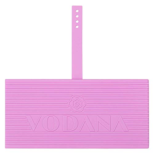Silicone Heat-Resistant Pad for Hair Styling Irons - Travel Friendly Organizer (Pink)