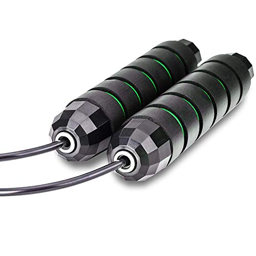 CATHYLIFE Jump Rope Tangle-Free, for Adults Men Women Kids, Memory Foam Handles Ideal