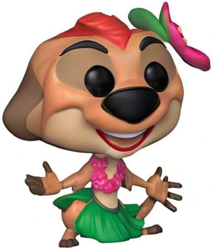 Funko Pop! Disney: Lion King - Luau Timon Toy, Multicolor - Image 3