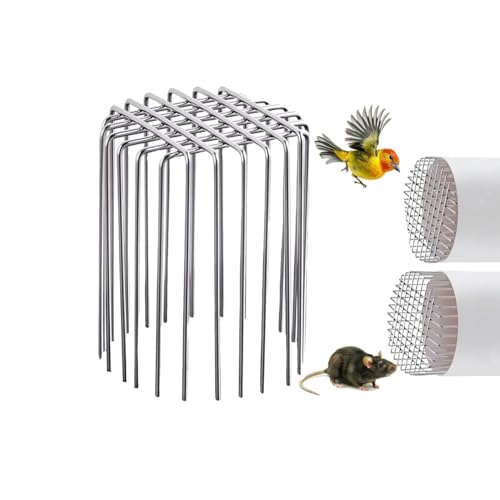 Image of Rust-Resistant Metal Wire Grid Drain Outlet Stopper with Anti-Rat Design, Flexible Universal Pipe Guard for 83-85mm Diameter, Prevents Clogs & Rodent Entry (Excluding Water Pipes)