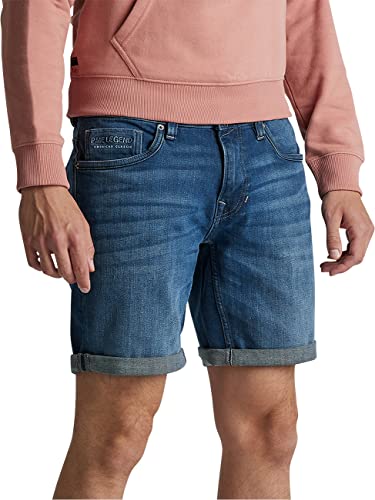 PME Legend Herren Jeans Shorts Nightflight Short Mid 8 Dark Used Comfort...