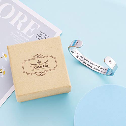 Memorial Gifts For Miscarriage Mothers I Carried You Every Second Of Your Life Bracelets Grieving Mother Infant Loss Gift For Moms Cuff Bracelet Loss Of Baby Sympathy Presents #TOP5