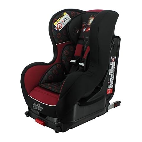 Car Seat isofix Cosmo Group 0/1 (0-18kg) with Side Impact Protection, Iron Man Cover