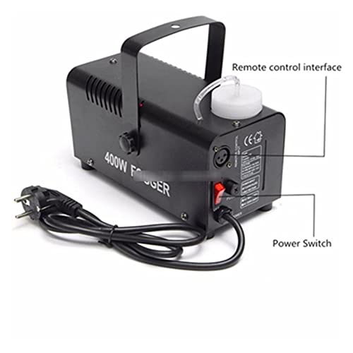 Máquina de humo portátil de 400W con control por cable para fiestas, bodas y efectos de escenario miniatura 6