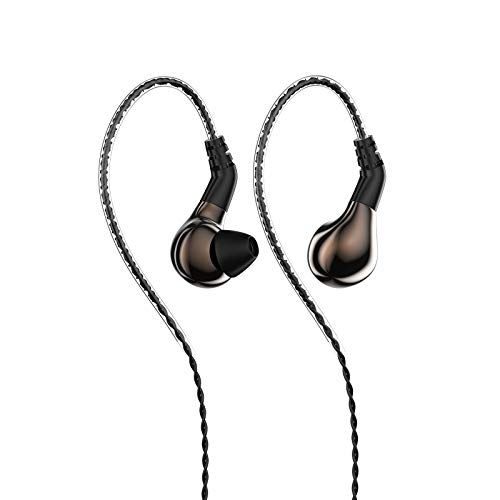 Image of KEEPHiFi Headphones BLON BL03 Wired Earphones,10mm Carbon Diaphragm Dynamic Driver in Ear Monitors for Clear Sound,HiFi Bass Noise-Isolating Earbuds for Music Lover (Gun no Mic)
