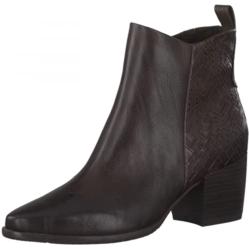 MARCO TOZZI Damen 2-2-25314-27 Stiefelette, Bottine Femme, Cafe Ant Comb, 38 EU Cover