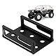 RC Reparaturstation, Aluminiumlegierung RC Car Work Stand RC Car Repair Work Stand für 1/8 für 1/10 RC Truck Scales(Schwarz) Automodellzubehör Modellspielzeug