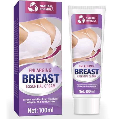 Breast Enhancement Cream, Natural and Gentle Fast - Acting Formula for Breast Growth, Lifting & Firming, Non - Greasy Cream for All Skin Types