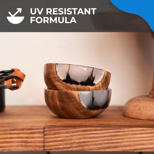 Promise Epoxy - Clear Table Top Epoxy Resin That Self Levels, This Is A 2 Gallon High Gloss (1 Gallon Resin + 1 Gallon Hardener) Kit That’s Uv Resistant – It’s Diyer With Minimal Bubbles #TOP5