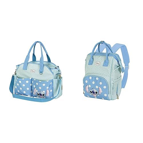 Lilo y Stitch Bolso para Carrito de Bebé + Mochila de Maternidad