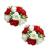 Photo Gallery beluapi 2 mazzi di fiori artificiali per la composizione di palline di fiori, fiori di rosa finte, colonna romana, guida stradale, fiori, per matrimoni, natale, casa, tavolo, centrotavola, 25,4 cm Photo Gallery beluapi 2 mazzi di fiori artificiali per la composizione di palline di fiori, fiori di rosa finte, colonna romana, guida stradale, fiori, per matrimoni, natale, casa, tavolo, centrotavola, 25,4 cm
