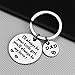 Father’s Day Gift - Keychain Gifts from Daughter, I'll Always Be Your Little Girl, You Will Always Be My Hero, Keychain for Dad Birthday, Valentine’s Day, Christmas Gift from Daughter