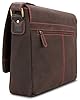 LEABAGS Sac à bandoulière en cuir Oxford I Sac pour ordinateur portable jusqu'à 15 pouces I Messenger Bag en véritable cuir de buffle au look vintage I Sac à bandoulière I Sac de travail I 38x10x31cm #2