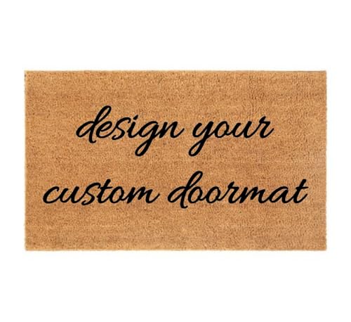 Fully Customized Welcome Doormat