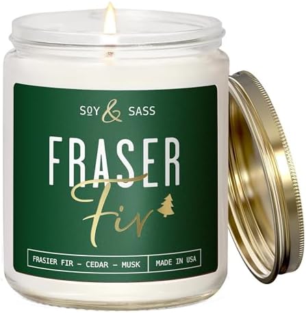 Soy and Sass Fraser Fir Candle