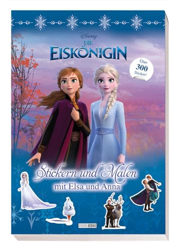 Disney Die Eiskönigin: Stickern und Malen mit Elsa und Anna: über 300 Sticker!