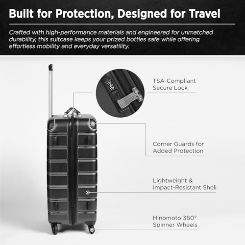 VinGardeValise 12-Bottle Wine Suitcase