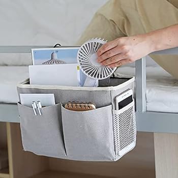 Sac De Rangement De Chevet En Feutre, Sac De Rangement De Bureau De Lit, Canapé, Panier Suspendu