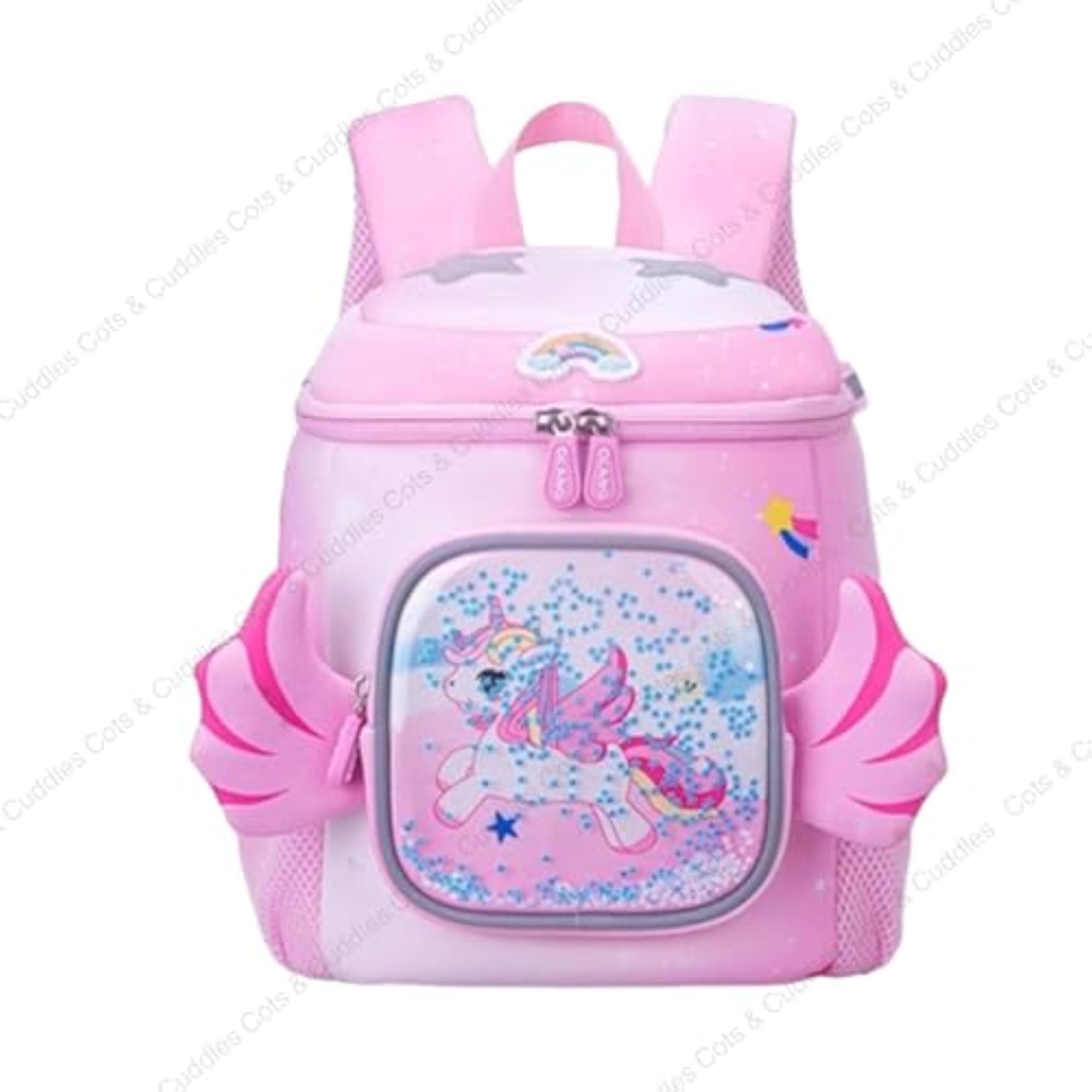 3D Cute Design Large Capacity Dual Zipper Backpack